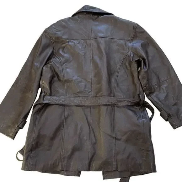 Vintage Adler Brown Leather Jacket